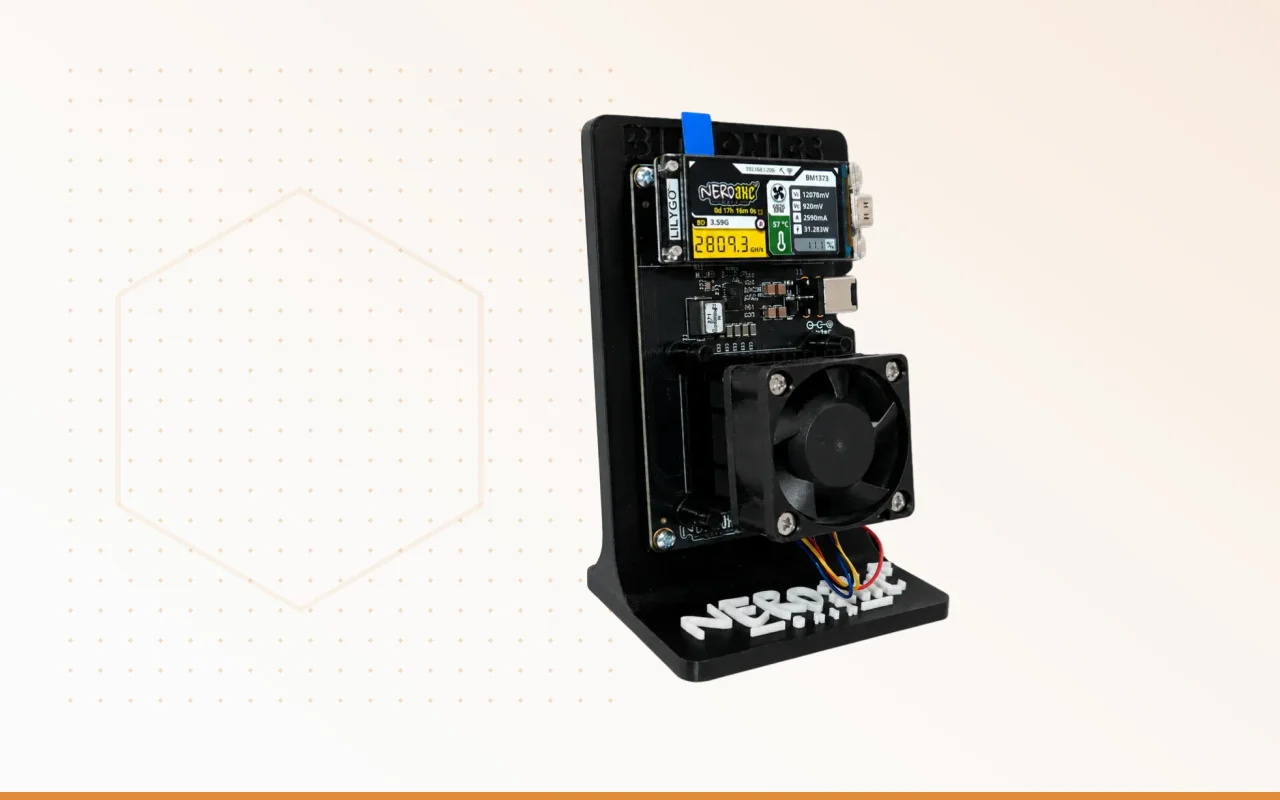 Nerdaxe Gaia: der neue BM1373-Miner mit 2,6 TH/s im Check